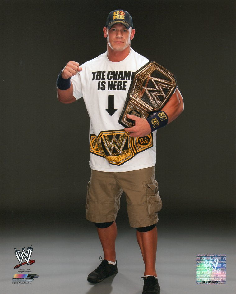 John Cena WWE Photofile 8x10" Photo