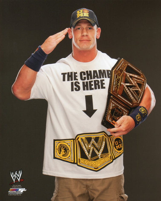 John Cena WWE Photofile 8x10" Photo