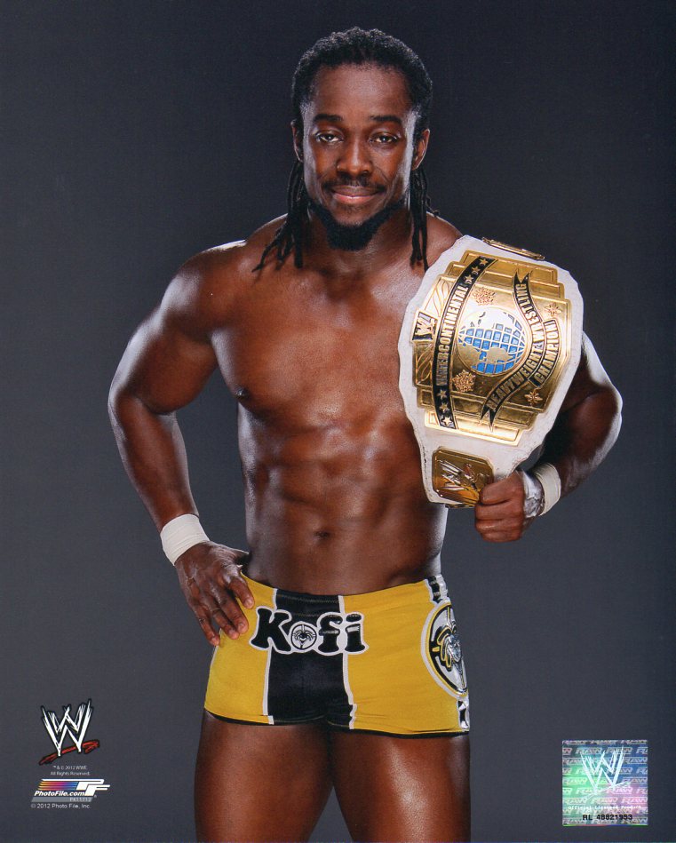 Kofi Kingston WWE Photofile 8x10" Photo