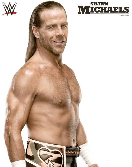 Shawn Michaels WWE Promo Photo