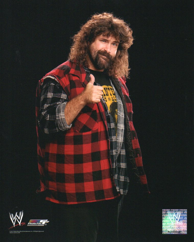Mick Foley WWE Photofile 8x10" Photo