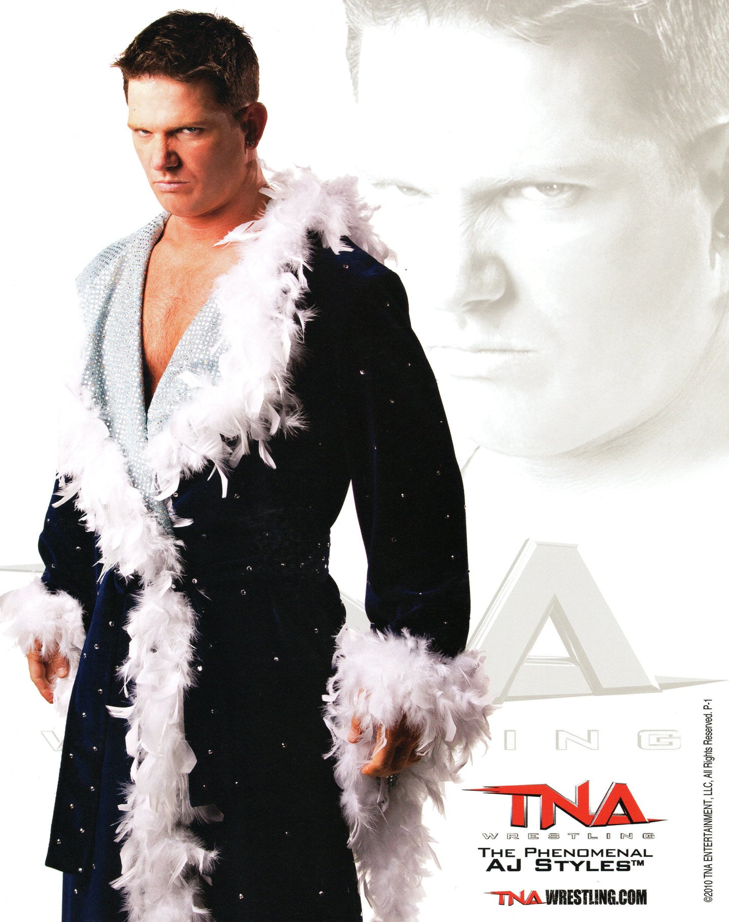AJ Styles TNA 8x10" Promo Photo P-1