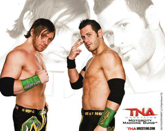 Motor City Machine Guns Alex Shelley & Chris Sabin TNA 8x10" Promo Photo P-22