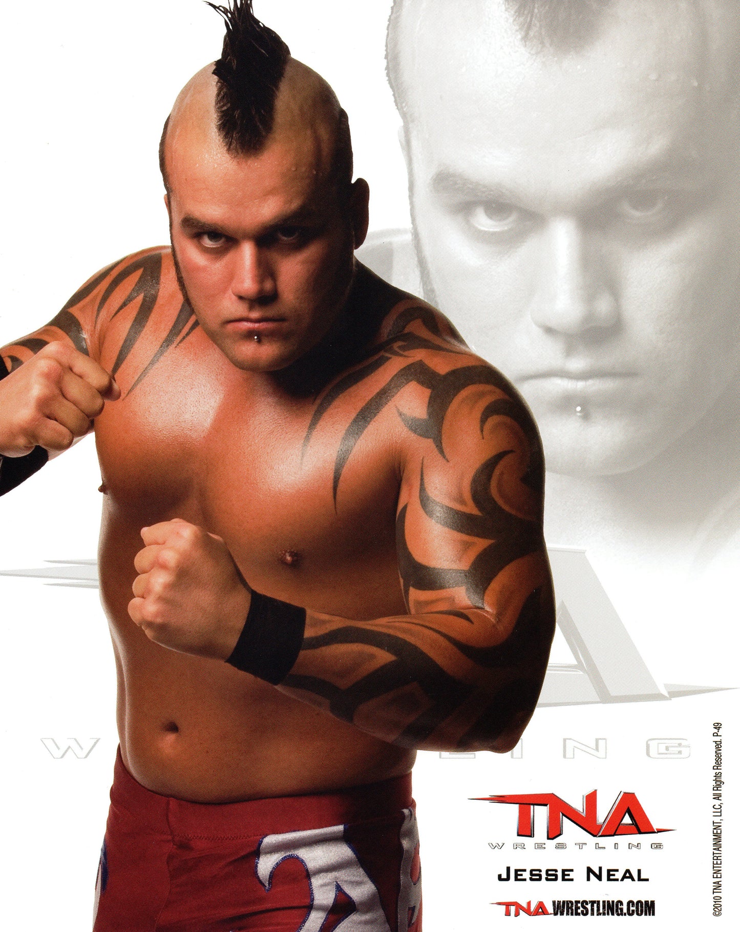 Jesse Neal TNA 8x10" Promo Photo P-49