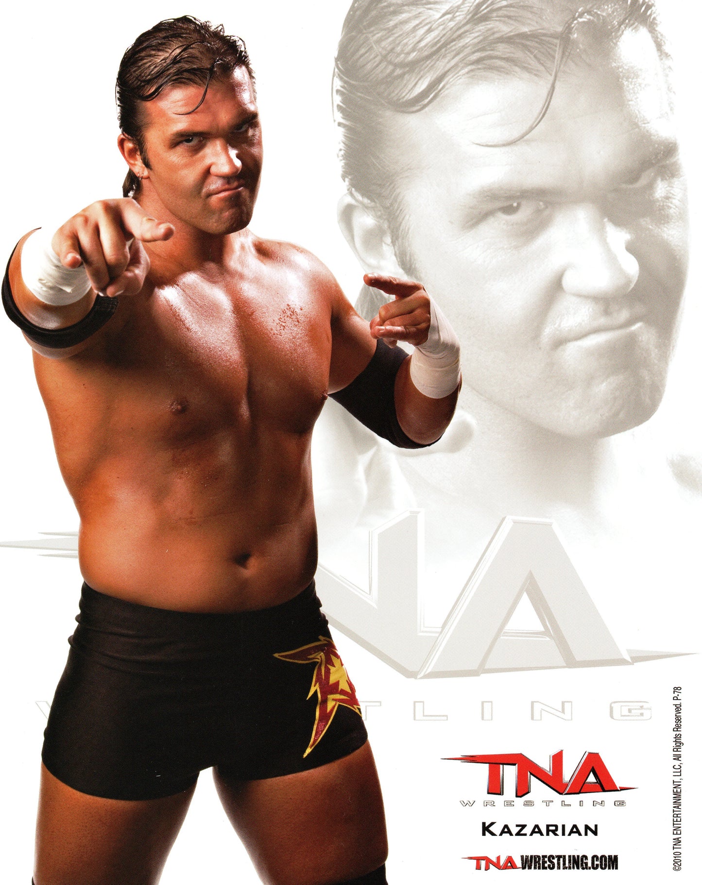 Kazarian TNA 8x10" Promo Photo P-78