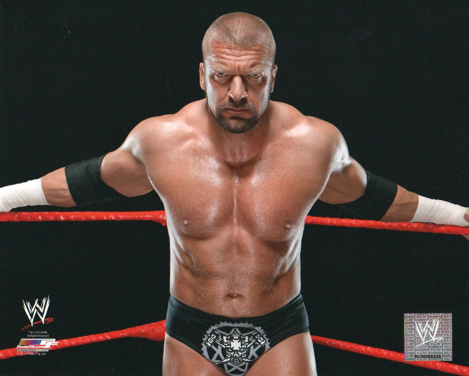 Triple H WWE Photofile 8x10" Photo