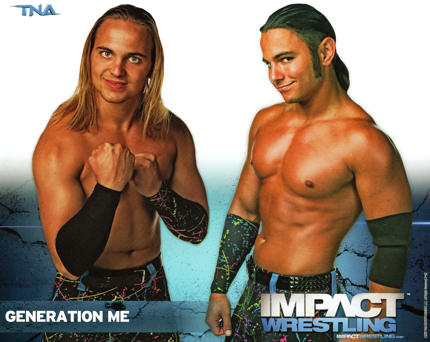 Generation Me Impact Wrestling 8x10" Promo Photo P-62