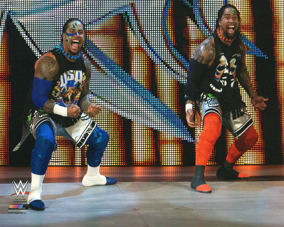 The Usos Jimmy & Jay WWE Photofile 8x10" Photo