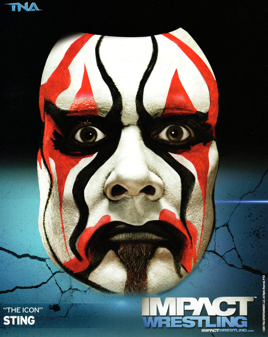 The Icon Sting Impact Wrestling 8x10" Promo Photo P-53