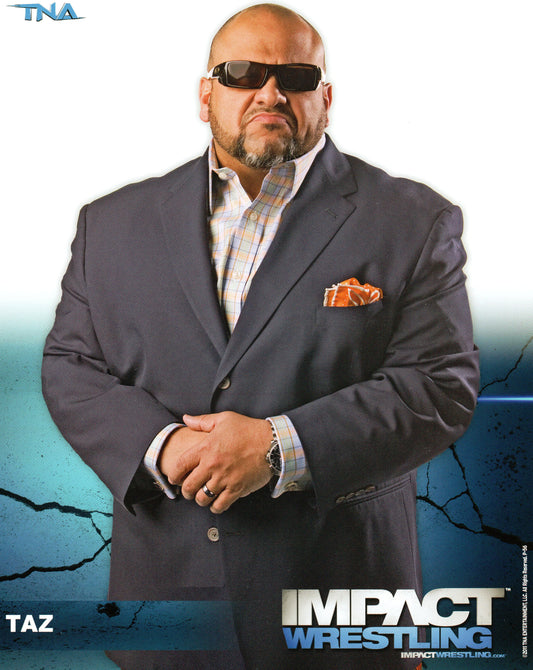 Taz Impact Wrestling 8x10" Promo Photo P-56