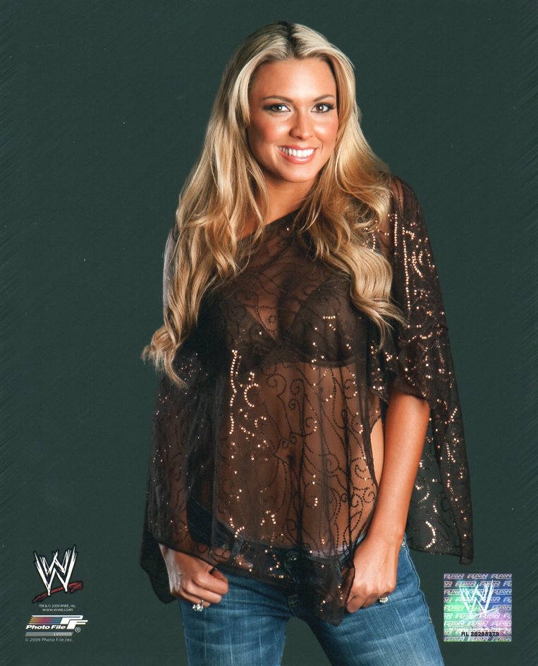 Courtney WWE Photofile 8x10" Photo