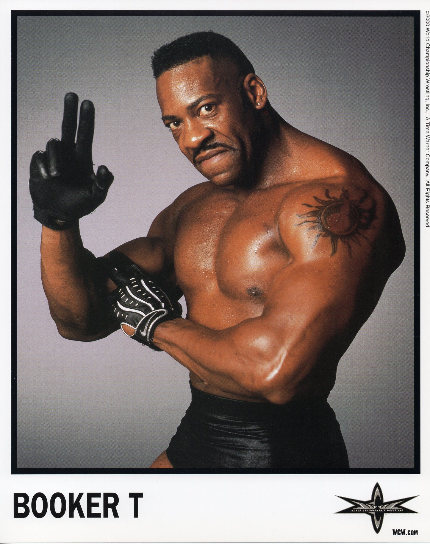 Booker T WCW Promo Photo