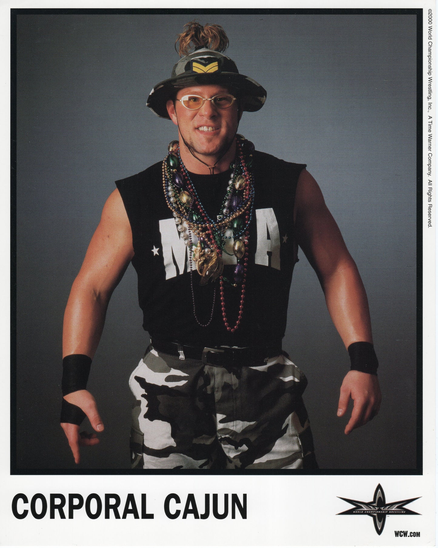Corporal Cajun WCW Promo Photo