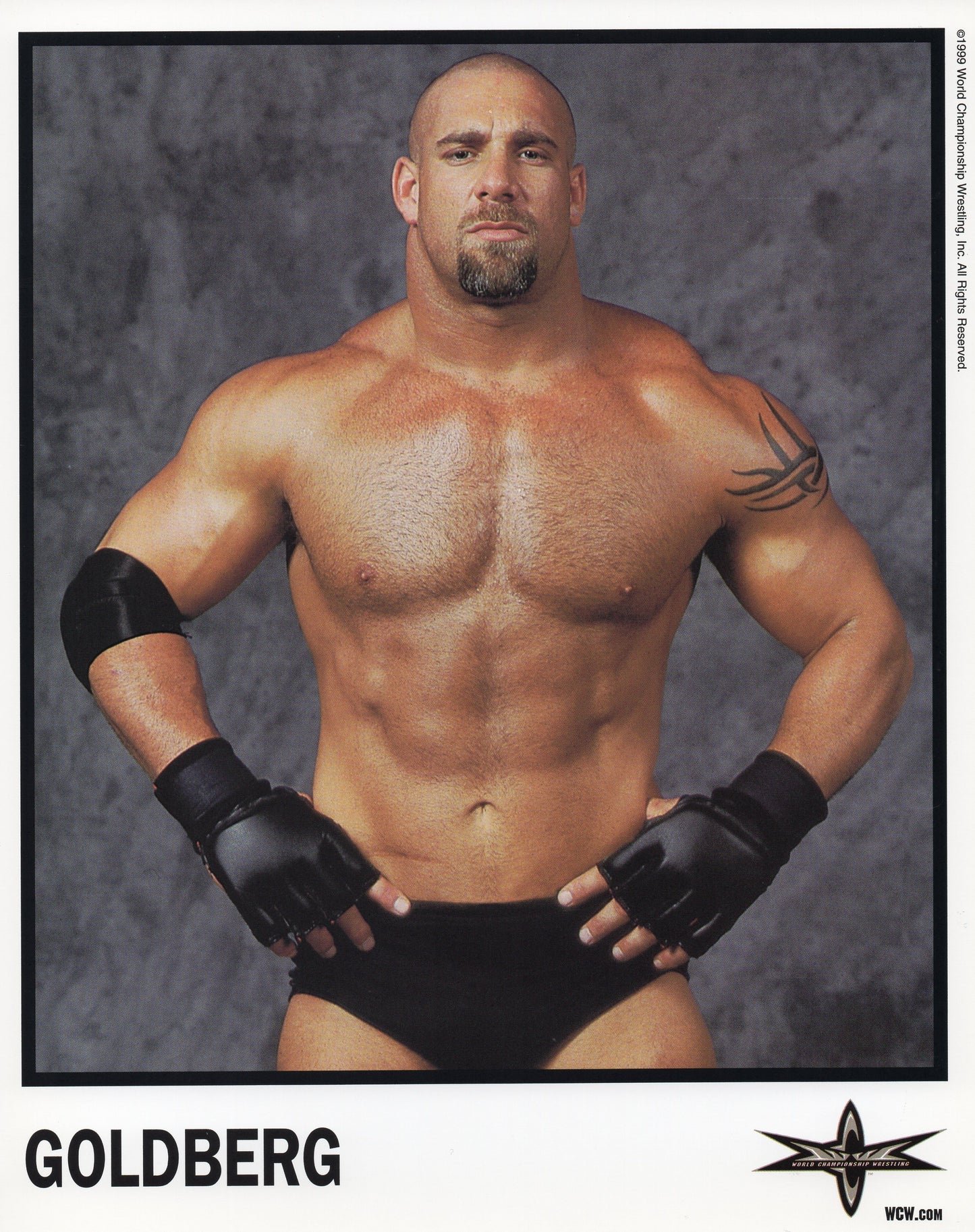 Goldberg WCW Promo Photo