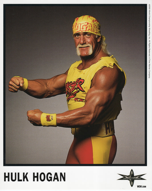 Hulk Hogan WCW Promo Photo