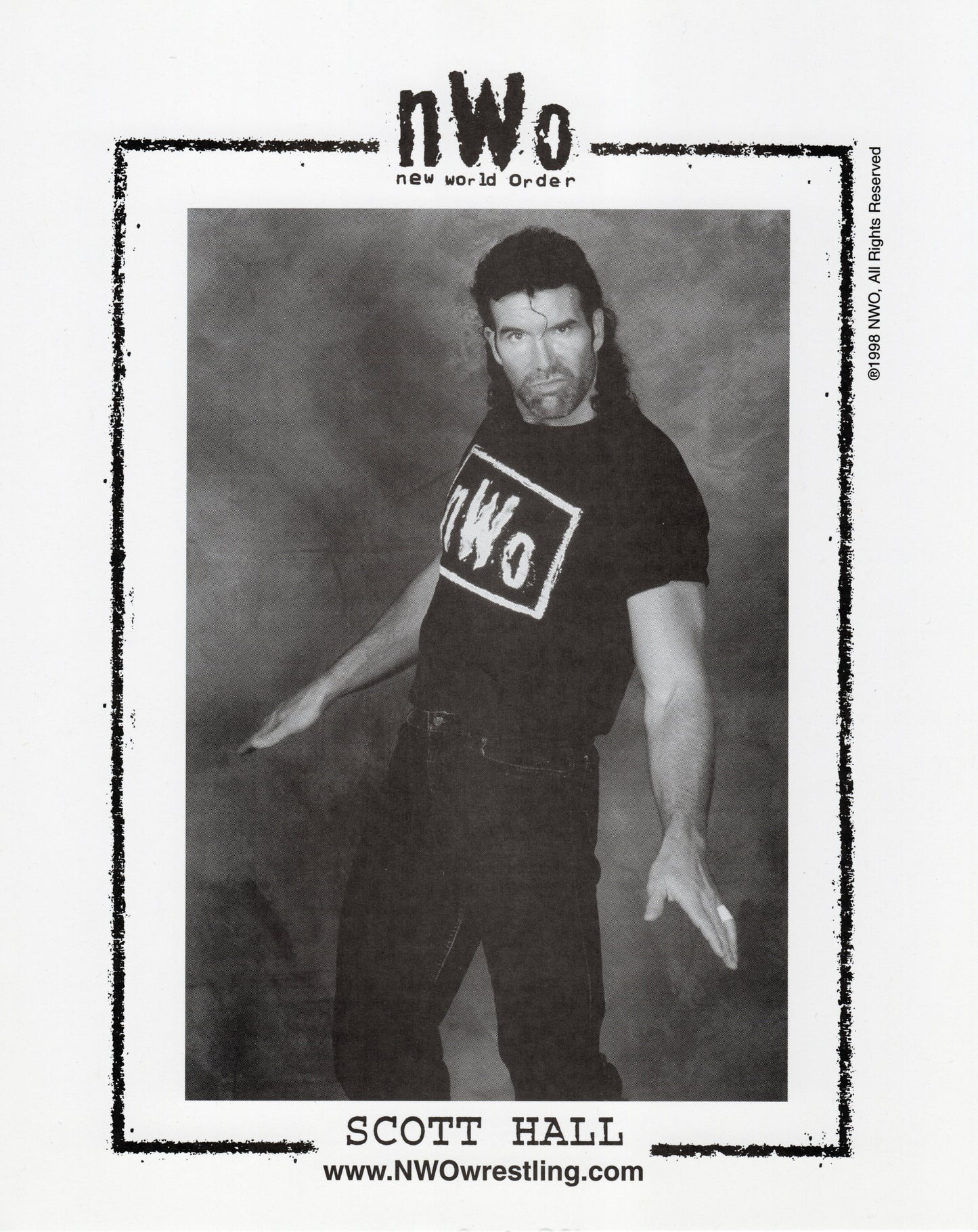 Scott Hall WCW/NWO Promo Photo