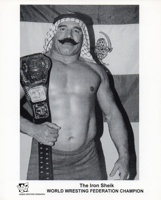 The Iron Sheik WWF Promo Photo