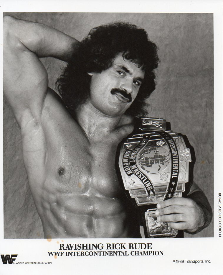 Ravishing Rick Rude WWF Promo Photo