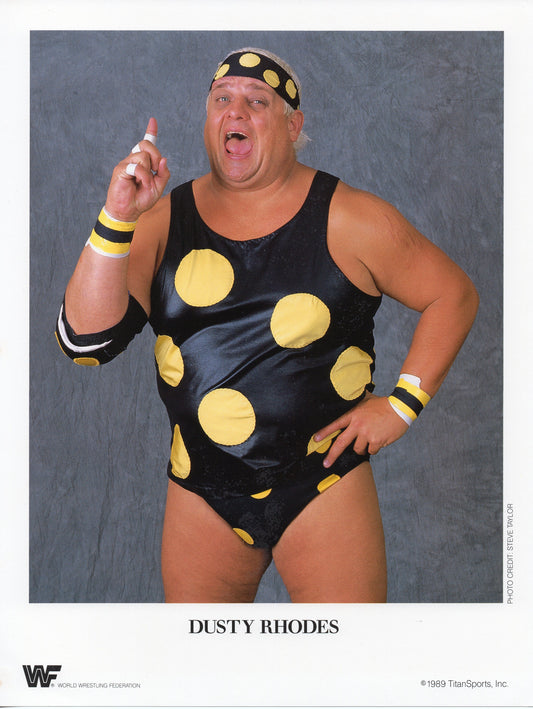 Dusty Rhodes WWF Promo Photo