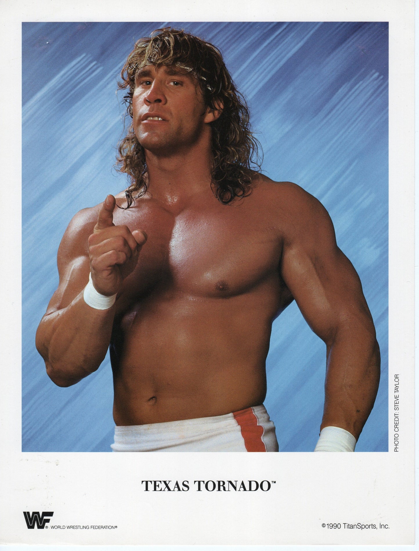 Texas Tornado WWF Promo Photo