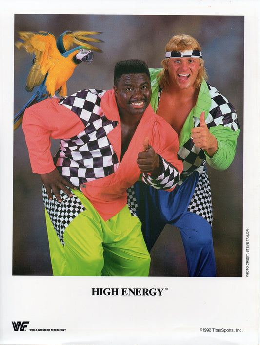 High Energy Koko B Ware & Owen Hart WWF Promo Photo