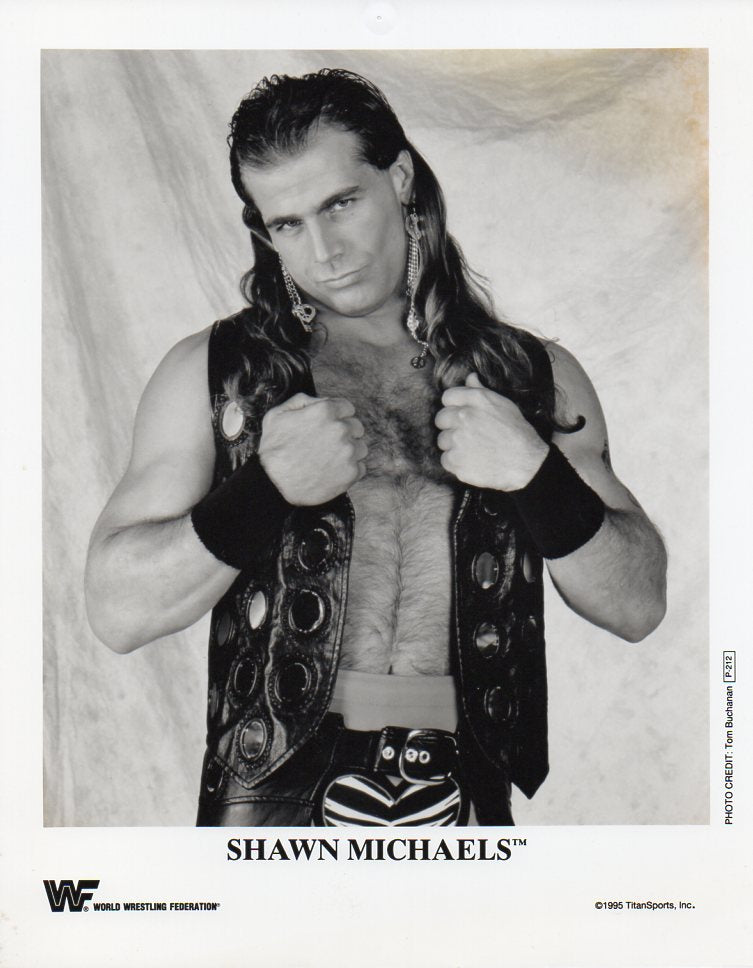 Shawn Michaels WWF Promo Photo
