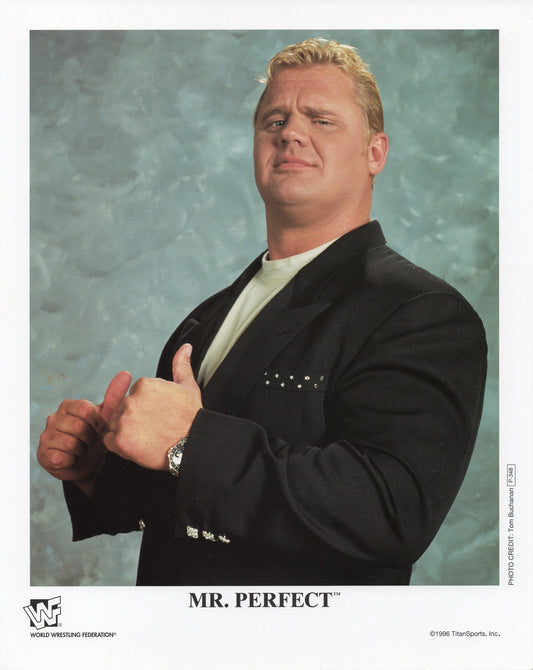Mr Perfect WWF Promo Photo