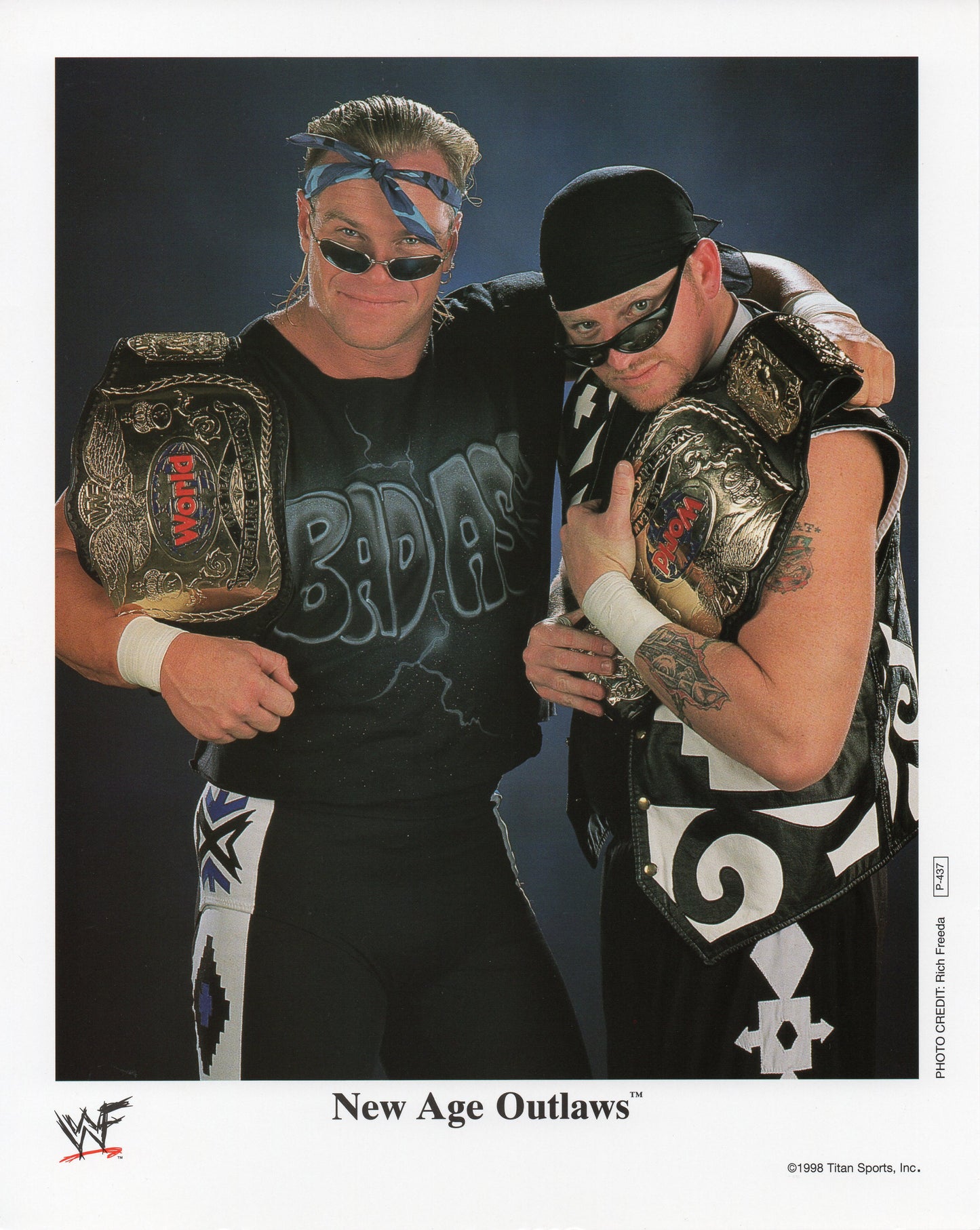 New Age Outlaws WWF Promo Photo