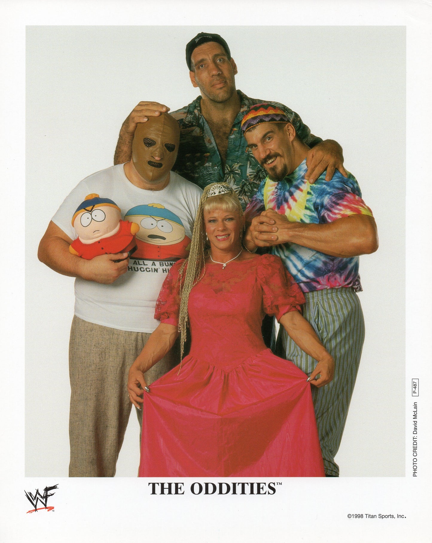 The Oddities WWF Promo Photo