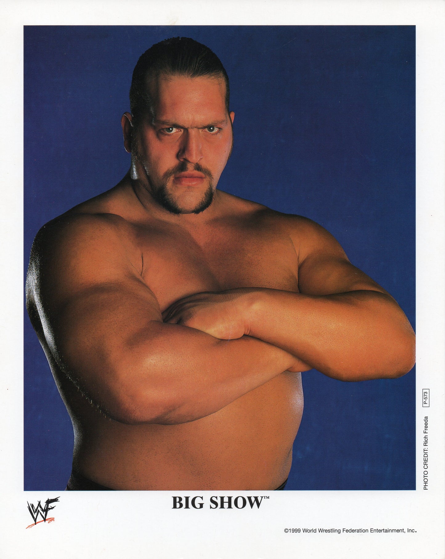 Big Show Paul Wight WWF Promo Photo