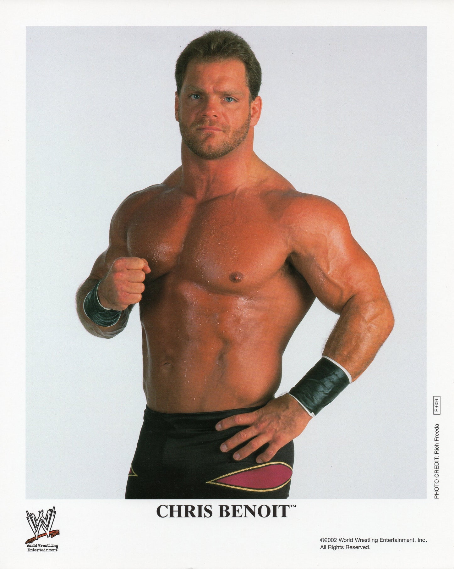 Chris Benoit WWE Promo Photo