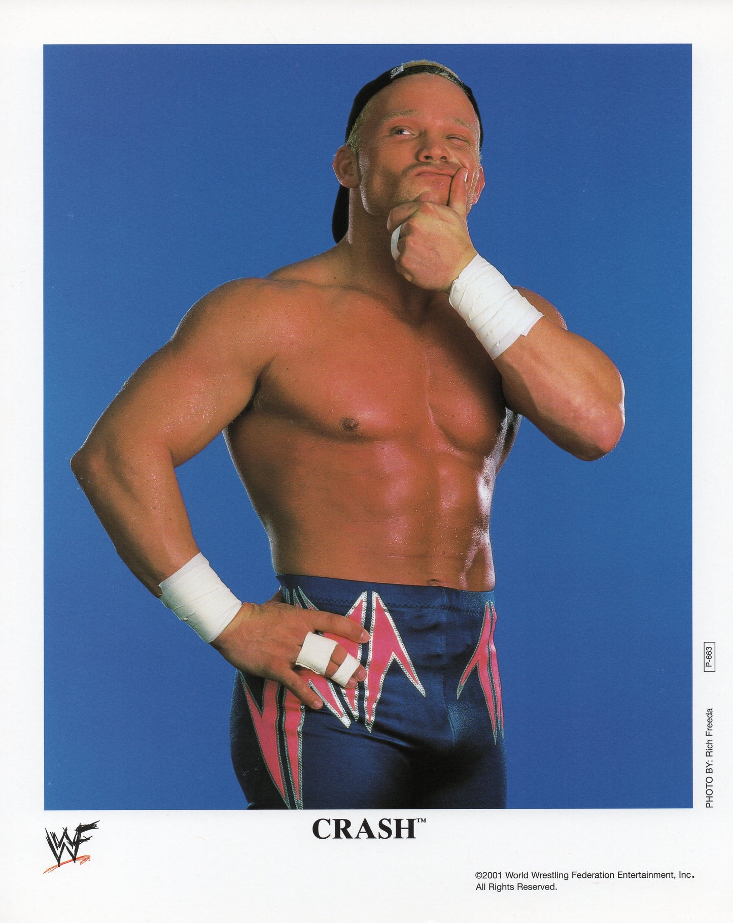 Crash WWF Promo Photo