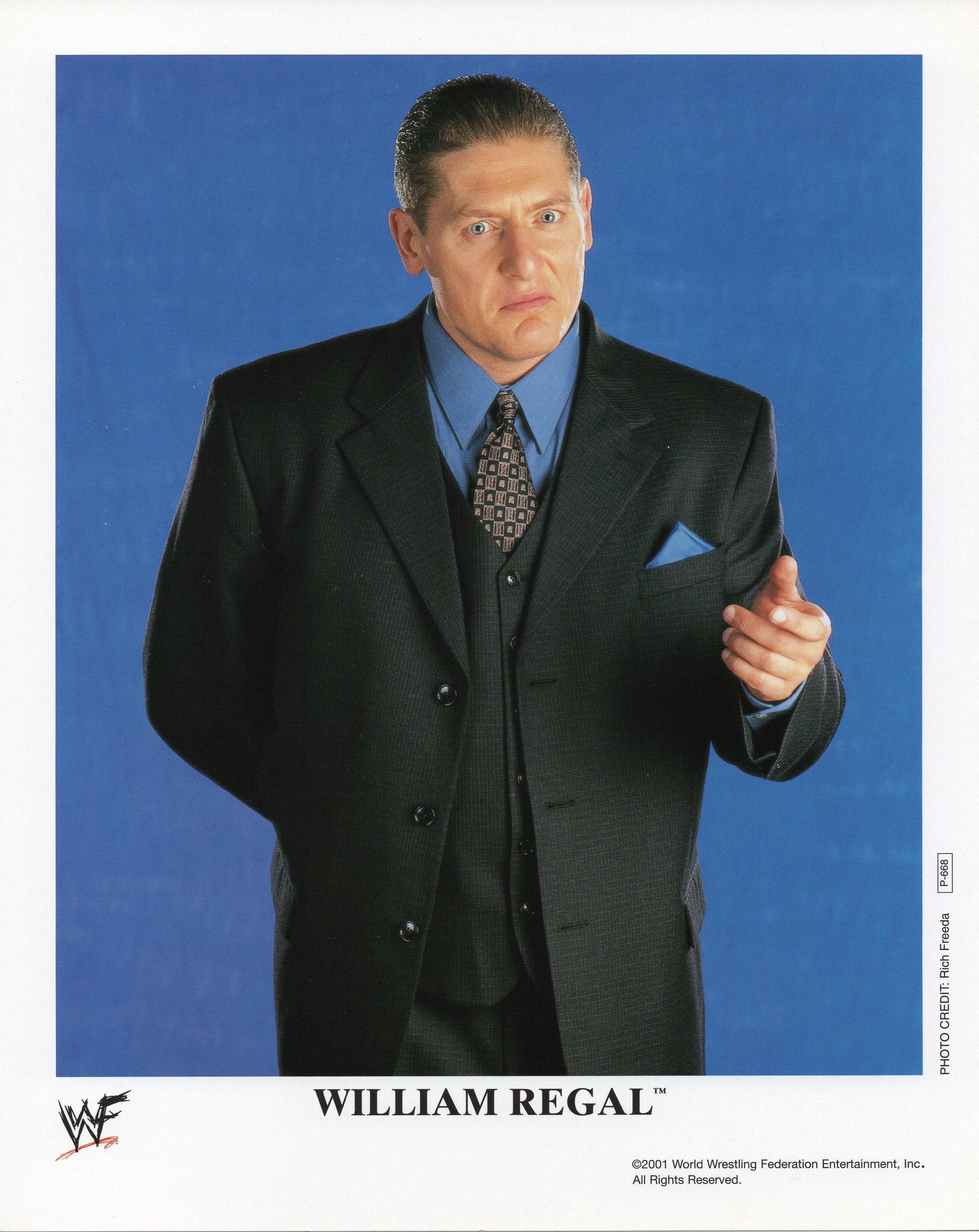 William Regal WWF Promo Photo – RetroWrestling.com