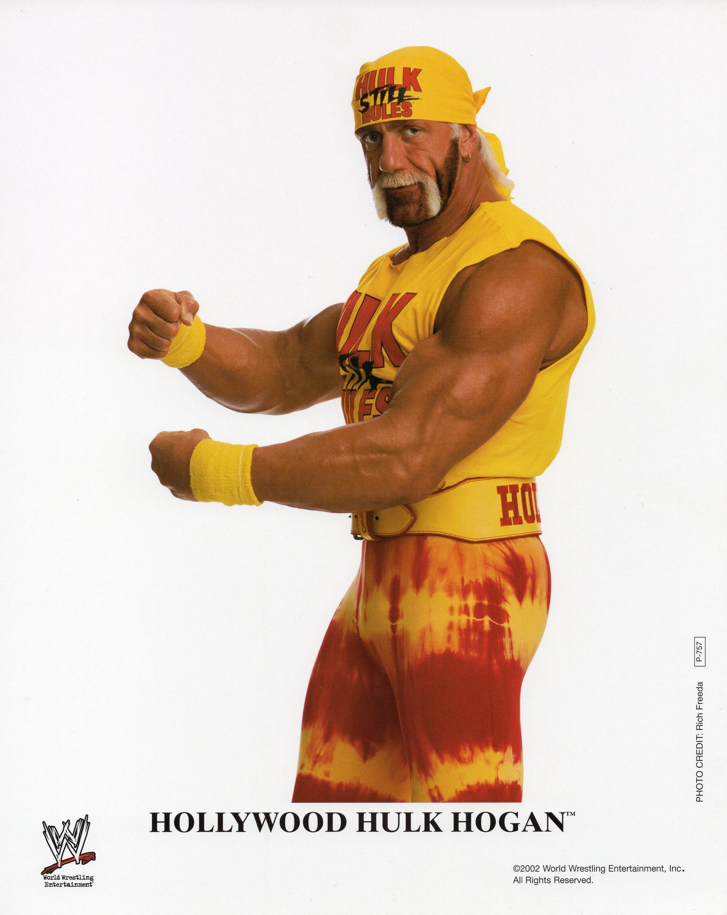 Hollywood Hulk Hogan WWE Promo Photo