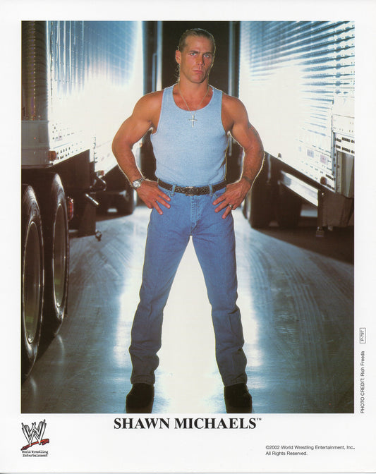 Shawn Michaels WWE Promo Photo