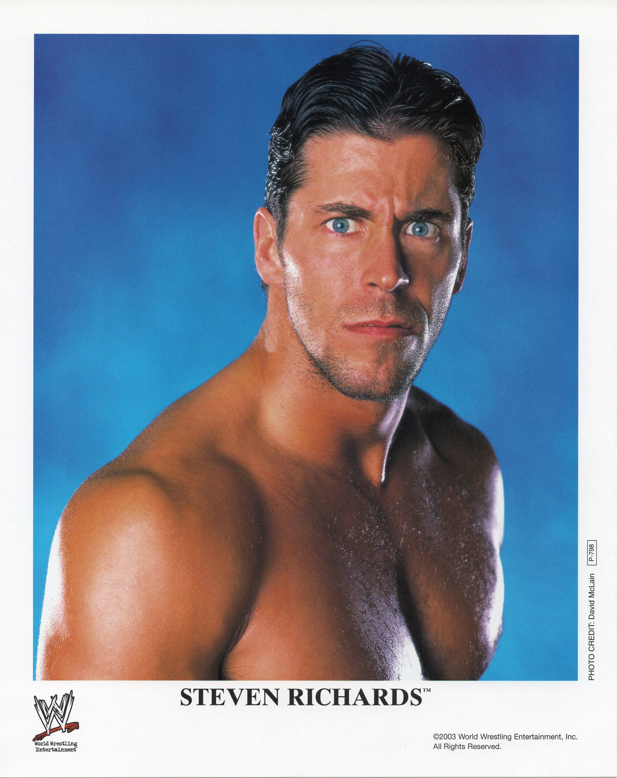 Steven B Rich Rd Steven Richards WWE Promo Photo – RetroWrestling.com