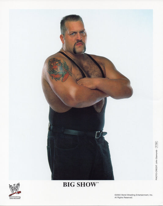 Big Show Paul Wight WWE Promo Photo