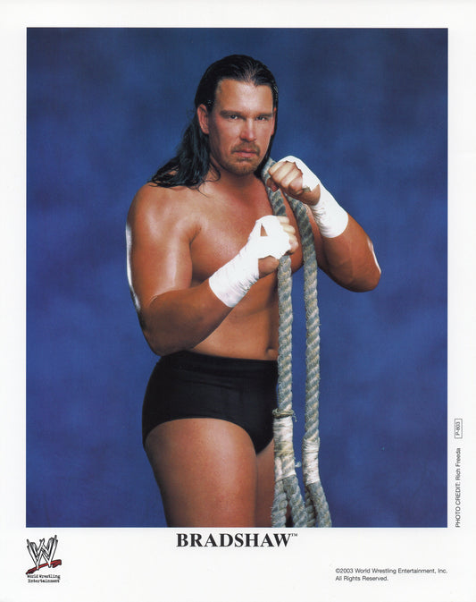 Bradshaw WWE Promo Photo