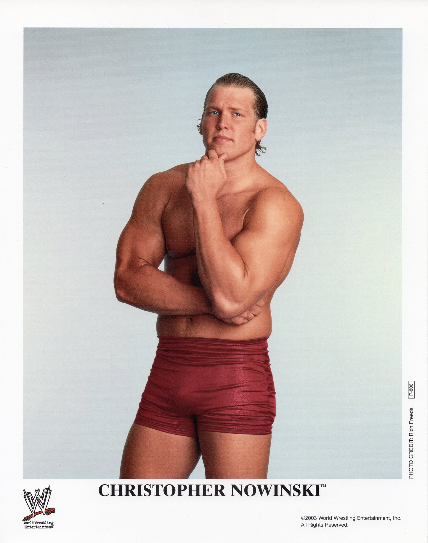 Christopher Nowinski WWE Promo Photo