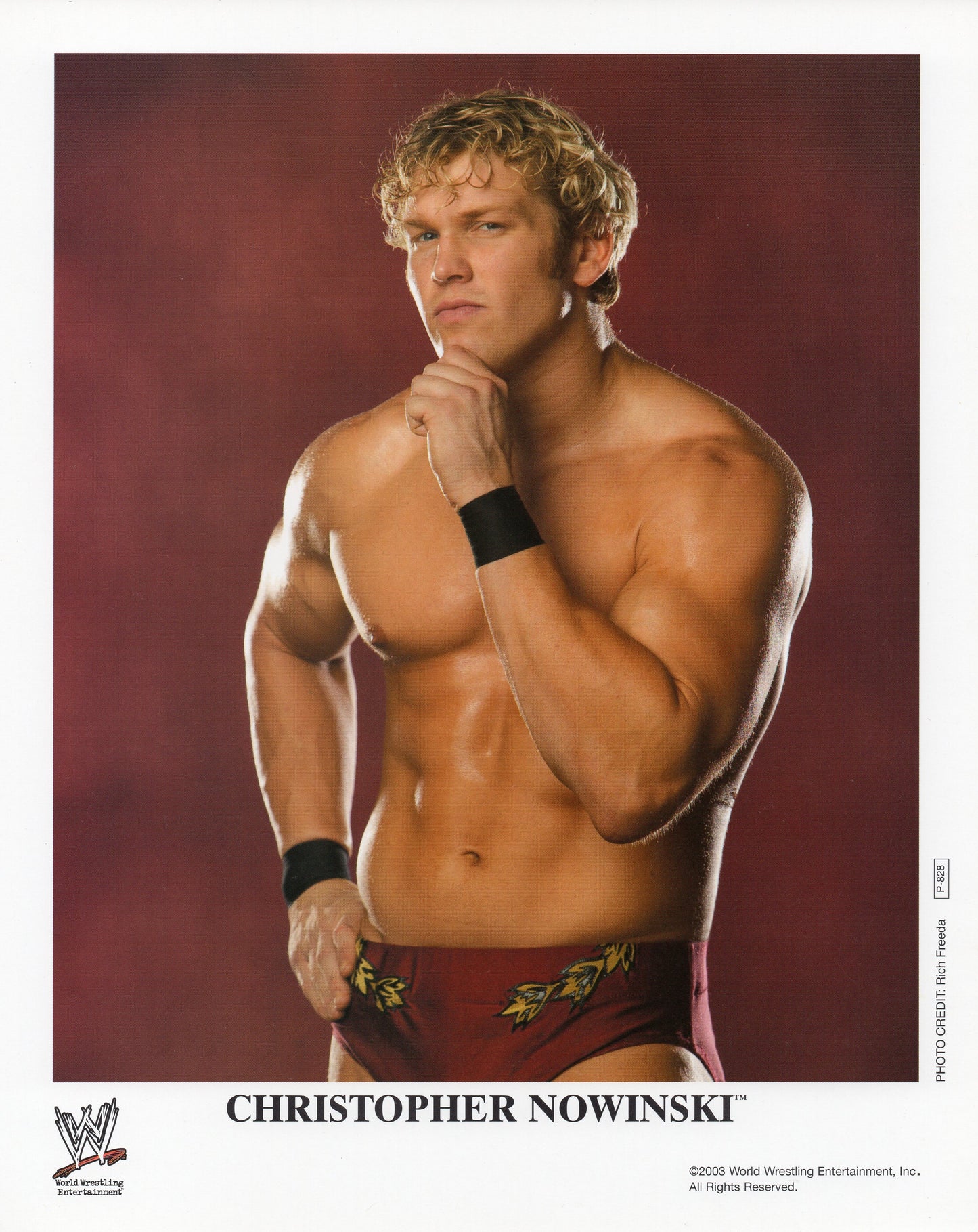 Christopher Nowinski WWE Promo Photo