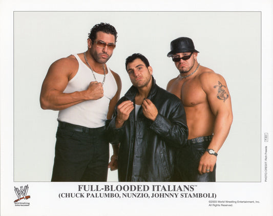 Full Blooded Italians WWE Promo Photo