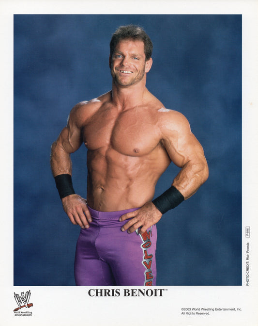 Chris Benoit WWE Promo Photo