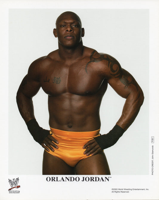 Orlando Jordan WWE Promo Photo