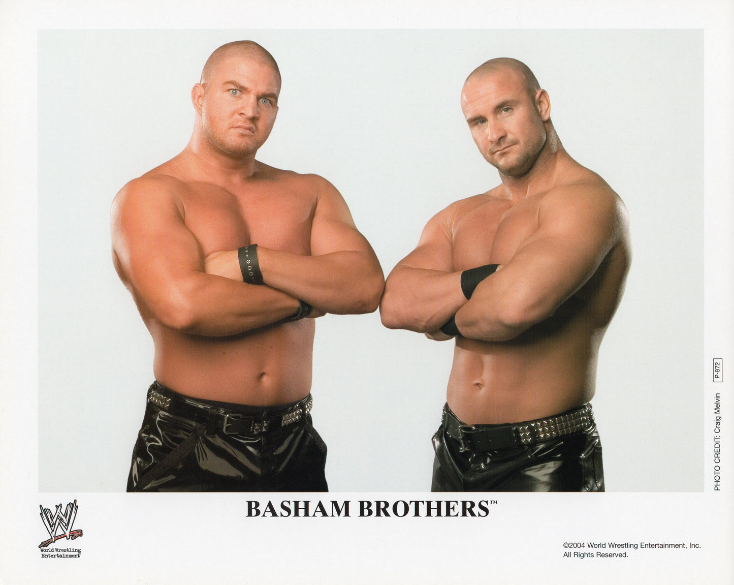 The Basham Brothers WWE Promo Photo