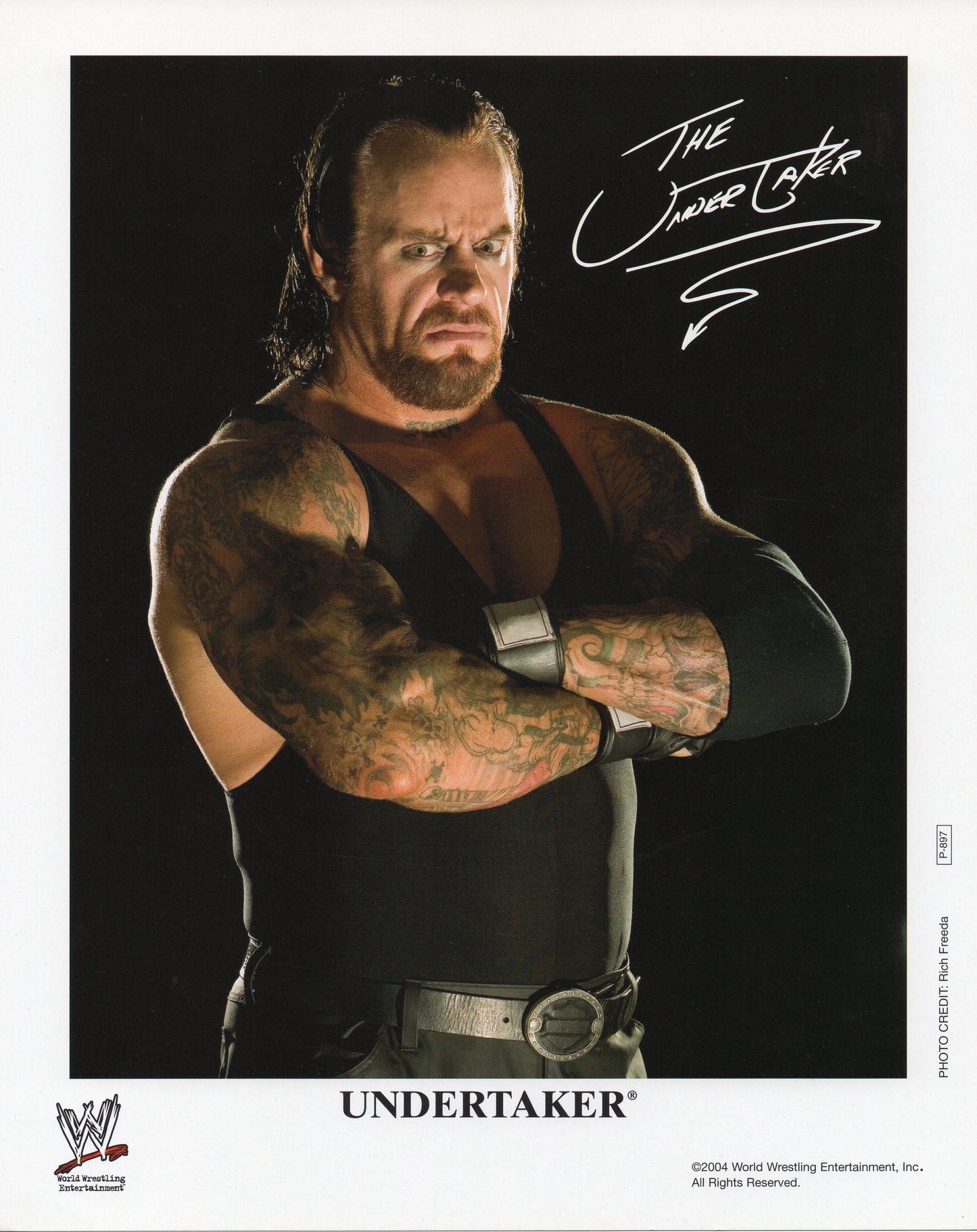 Undertaker WWE Promo Photo