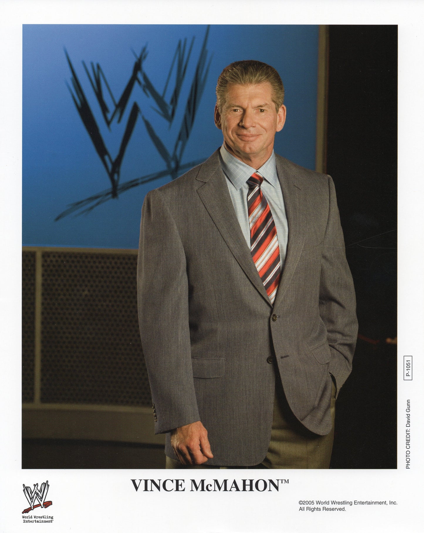 Vince McMahon WWE Promo Photo