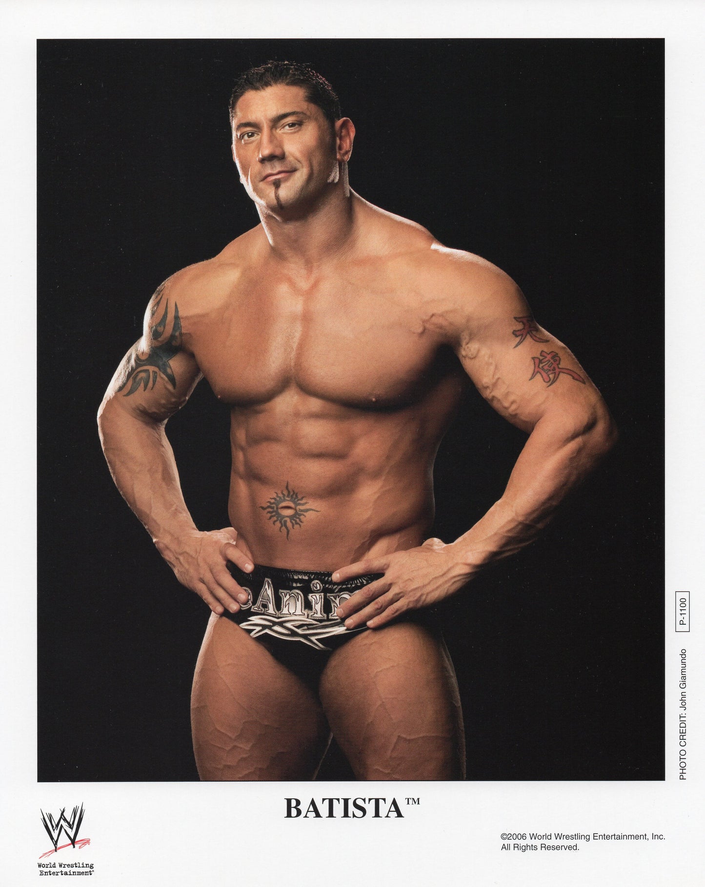 Batista WWE Promo Photo