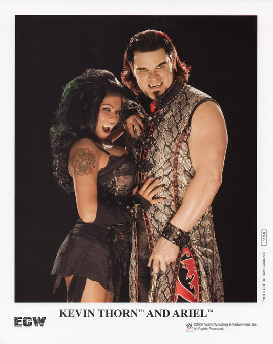 Kevin Thorn & Ariel ECW WWE Promo Photo
