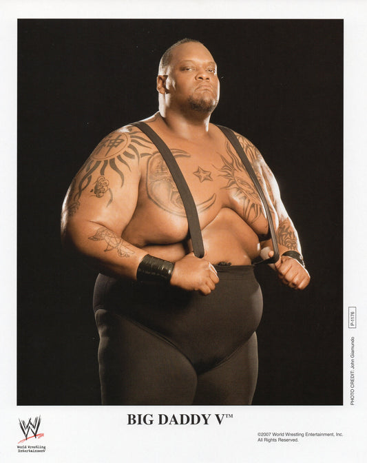Big Daddy V WWE Promo Photo