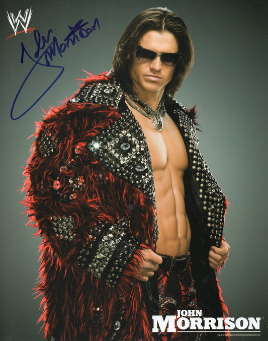 John Morrison WWE/WWF Signed Promo Photo